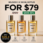 3 x 100ml Perfume Bottles - 79 USD