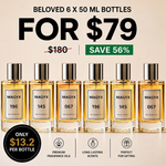 6 x 50ml Perfume Bottles - 79 USD